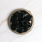 Obsidian Lamelle Scheibenstein Edelstein Kristall Heilstein Schutzstein für Meditation Manifestation Stein der Wahrheit Antiker Kristall Onlineshop Annurah 