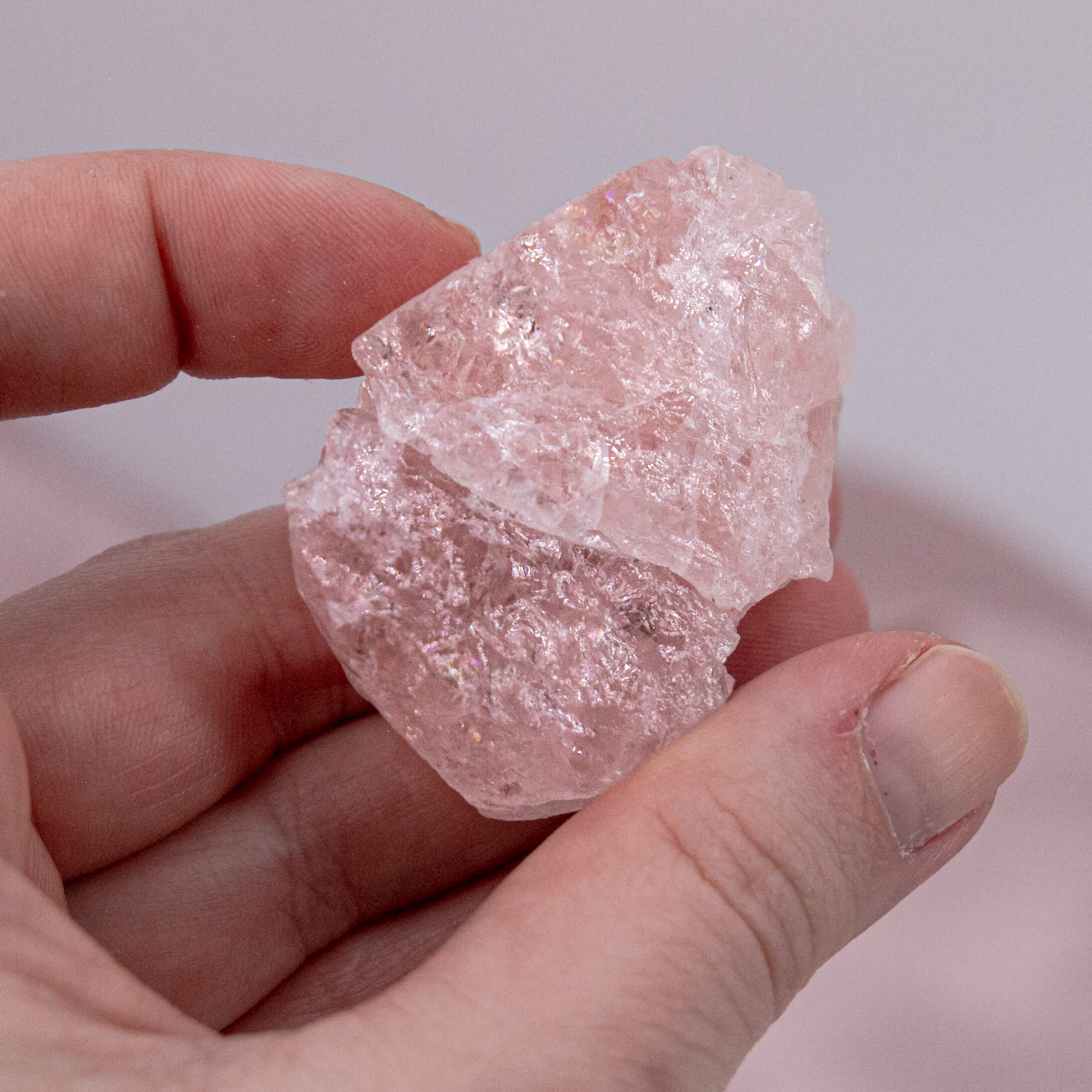 Seltenheit besonders extravagant elegant Kristall Heilstein Edelstein Morganit seltene rosafarbene Beryll Morganit ist durch seine hohe Schwingung einer der wichtigsten Kristalle für Liebesangelegenheiten