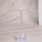 Blumenachat Blumen Achat Ohrringe beige rosa Musterung individuell Ohrstecker