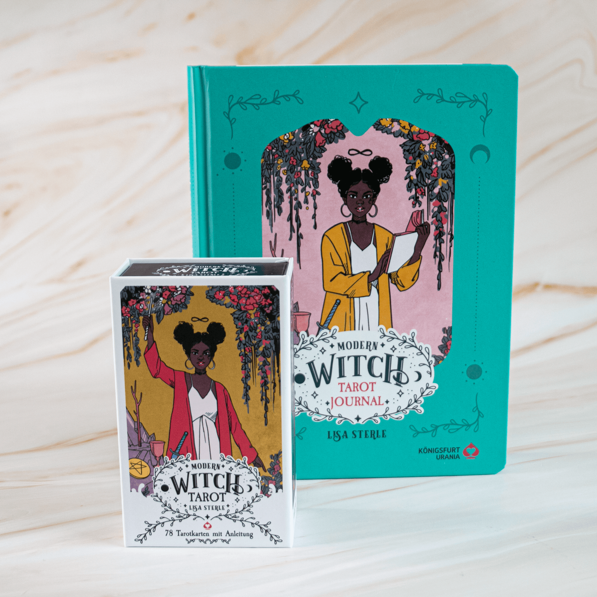 Modern Witch Tarot Journal Lisa Sterle buch deck