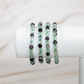 Fluorit Edelstein Armband Kristall Schmuck steht für Ordnung Bewusstsein Kreativität Meditation Aura Onlineshop Deutschland Annurah 