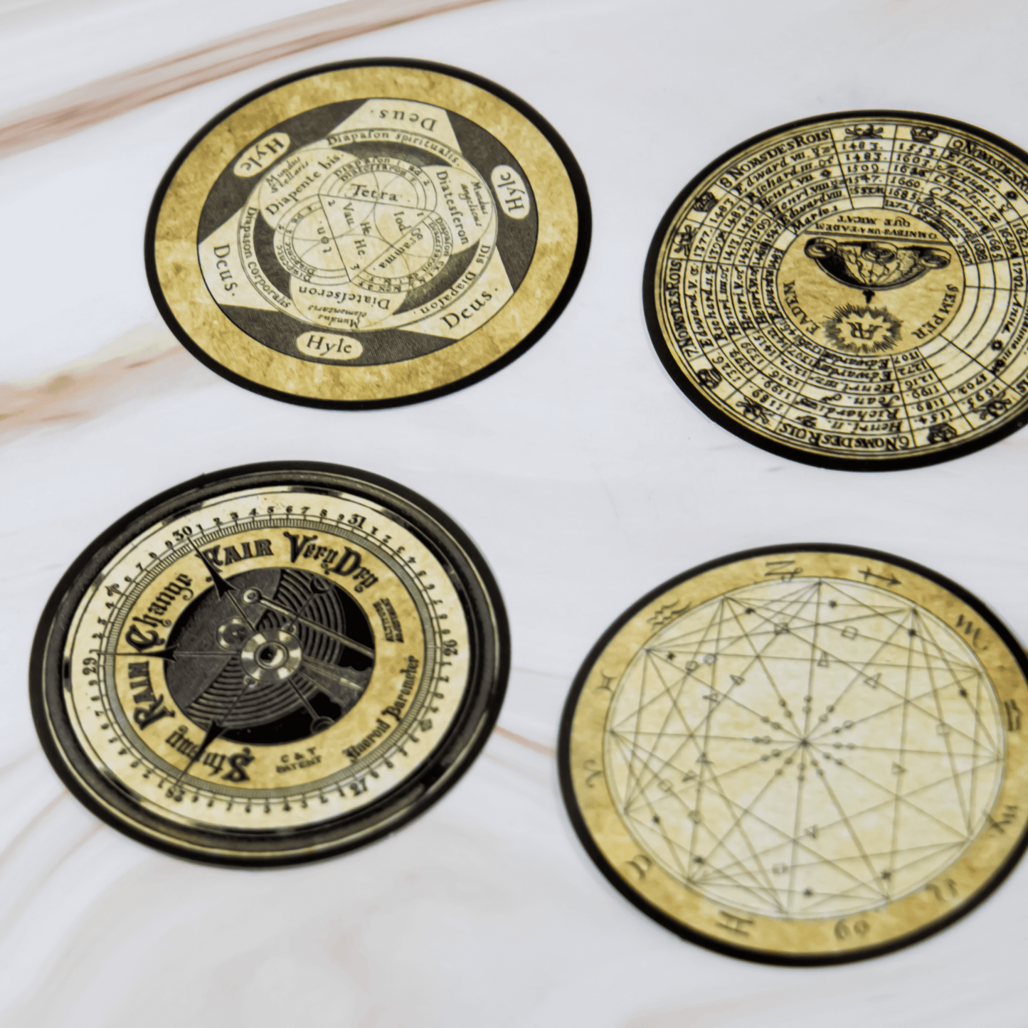 Astrologie Kabbala Sticker