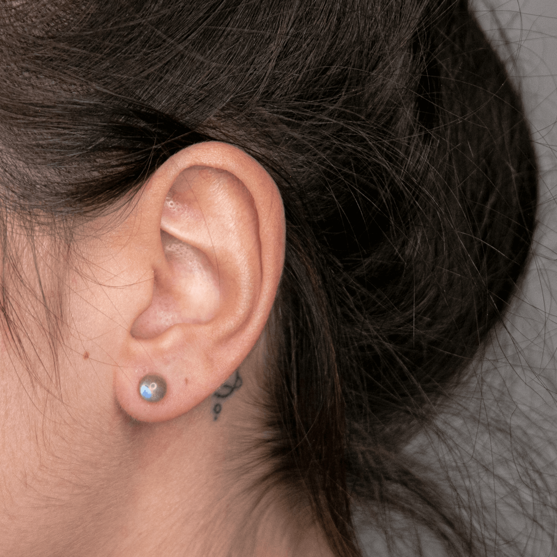 Labradorit Ohrringe Ohrstecker Konzentration Ordnung Kreativität Heilstein für Schüler und Studenten am Büro und Schreibtisch