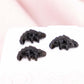 Obsidian Mini Carving schwarz Edelstein Kristall Heilstein Schutzstein Mini Tier Kinder Talisman Krokodil Tier Amphibie Dschungel crocodile 