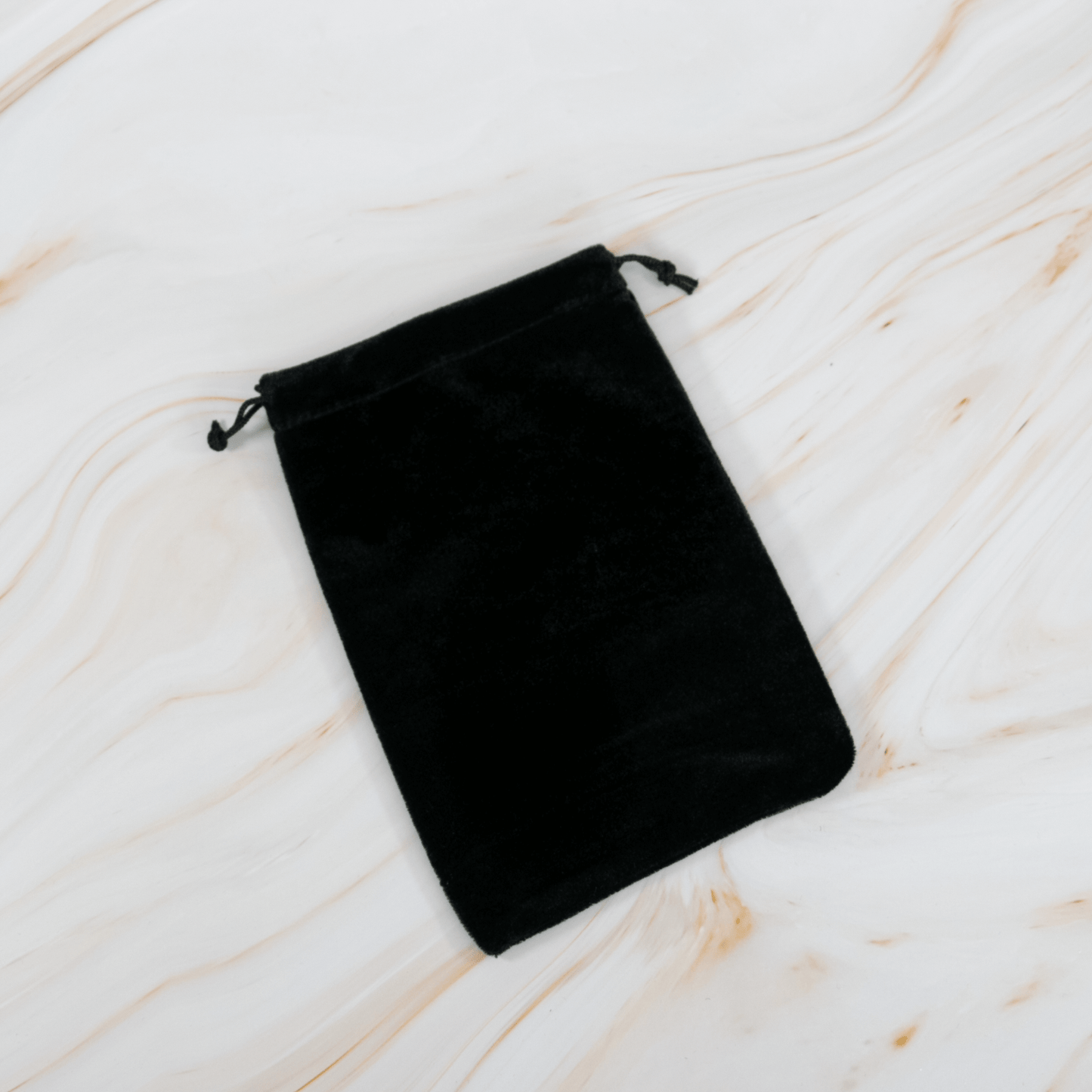 Samttasche Schwarz Tasche Aufbewahrung Tarot Karten Kristall Edelstein Heilstein Deutscher Onlineshop Annurah