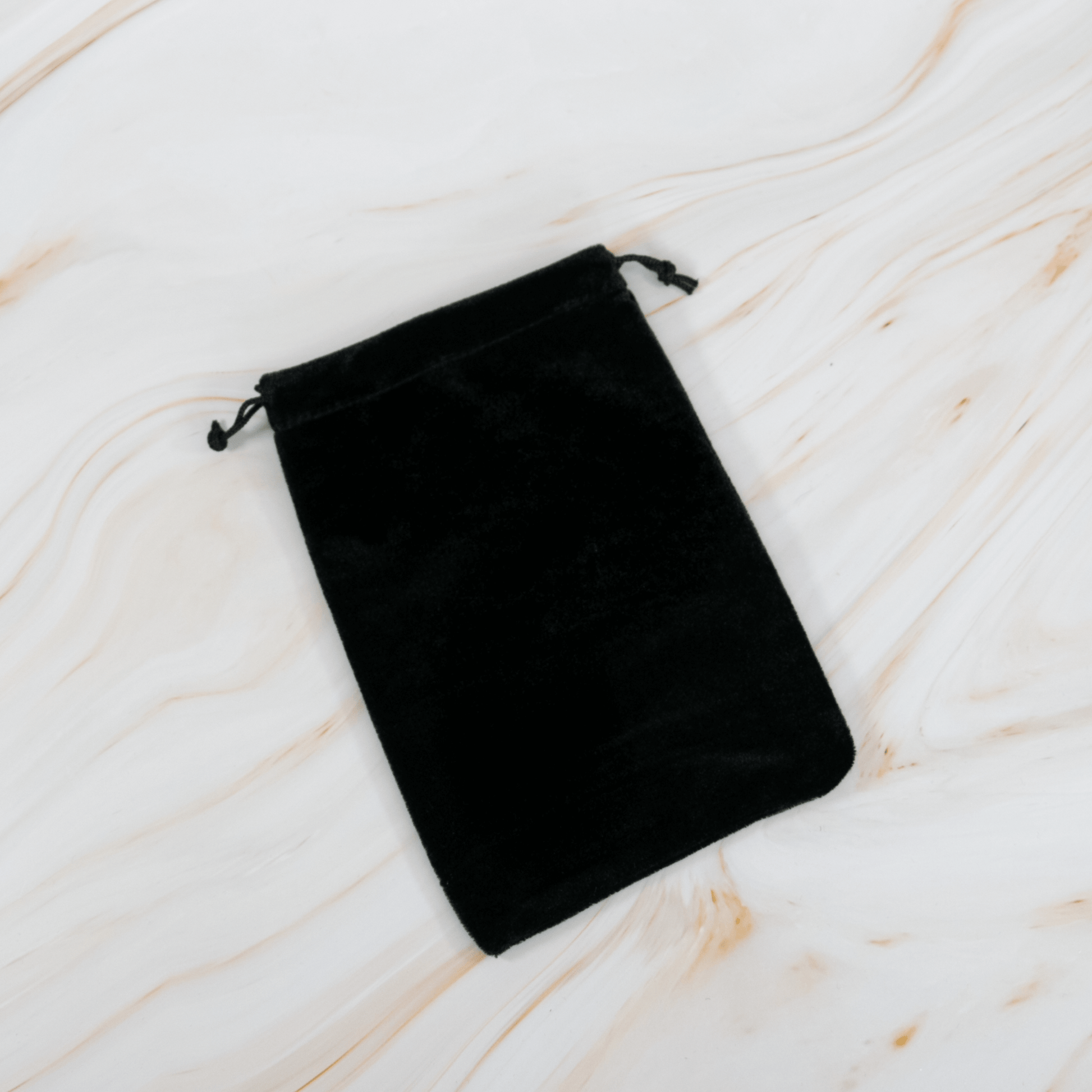 Samttasche Schwarz Tasche Aufbewahrung Tarot Karten Kristall Edelstein Heilstein Deutscher Onlineshop Annurah