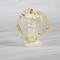 Citrin Heilstein Chip Armband Kristallschmuck Schmuck Wirkung Chakra Solarplexus Glücksstein für Sternzeichen Zwillinge Jungfrau Geburtsstein Juni Onlineshop Deutschland Annurah