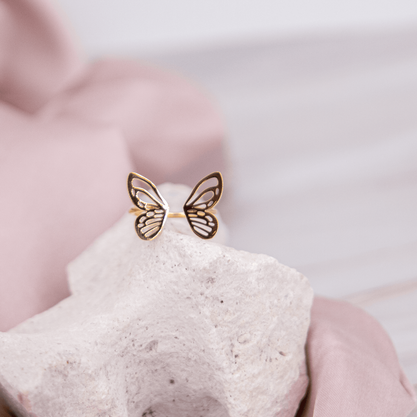 Schmetterling Ring