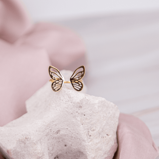 Schmetterling Ring